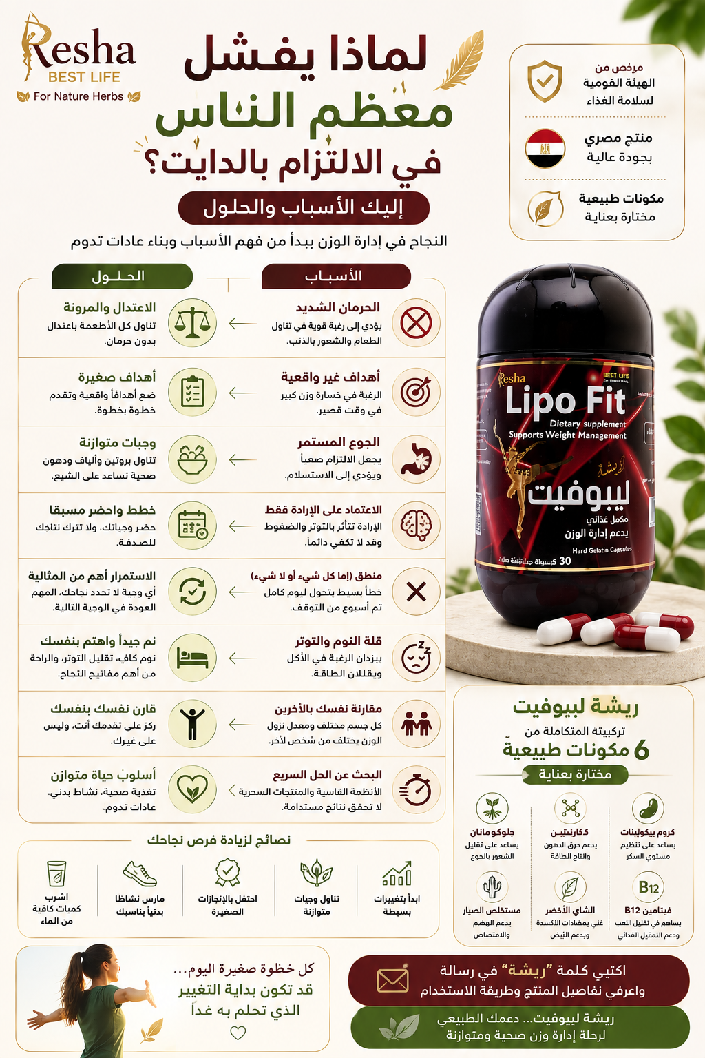 لماذا يفشل معظم الناس في الالتزام بالدايت؟ إليك الأسباب والحلول