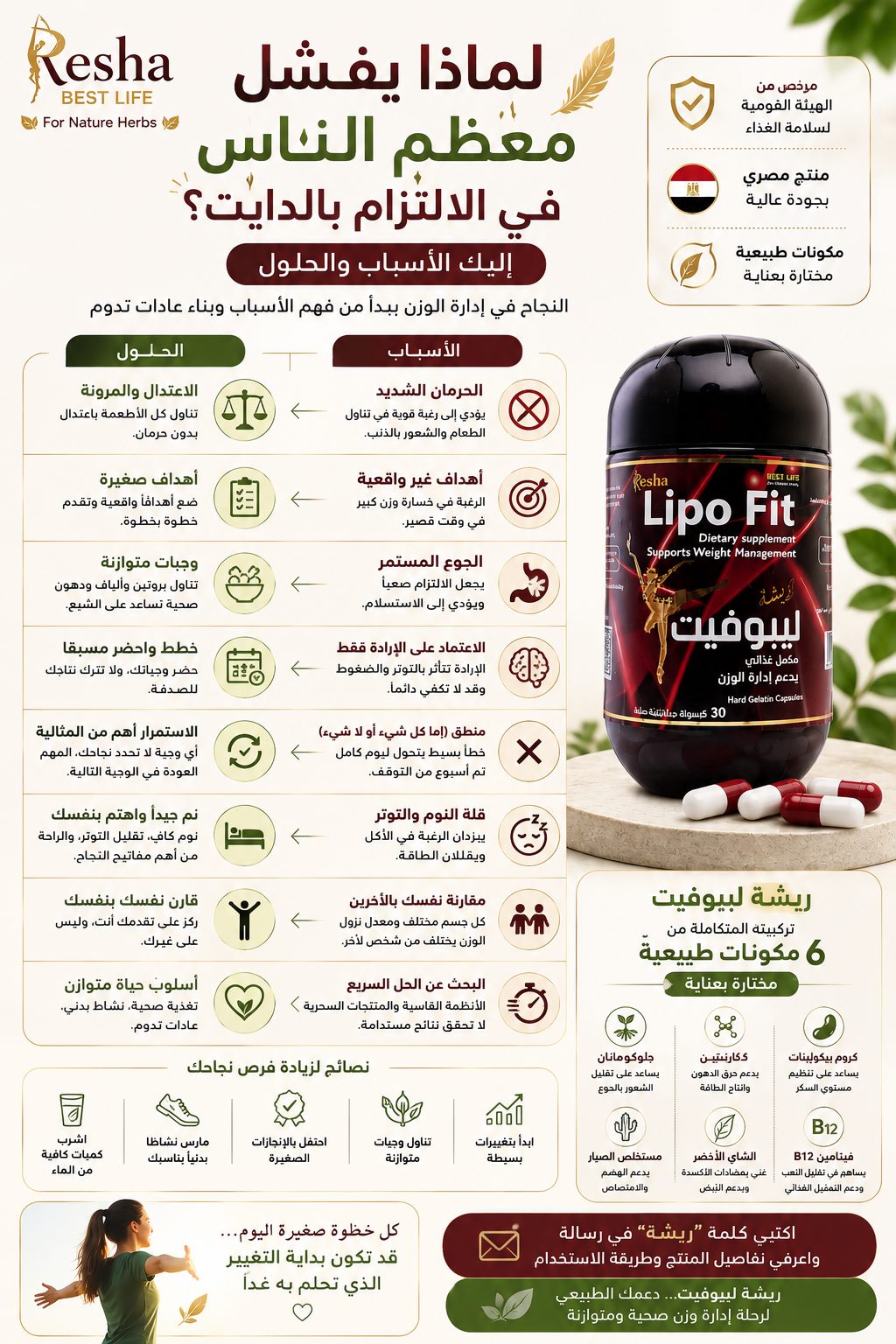 لماذا يفشل معظم الناس في الالتزام بالدايت؟ إليك الأسباب والحلول